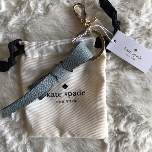 kate spade Accessories - Kate Spade Mulberry Street Bow Keychain